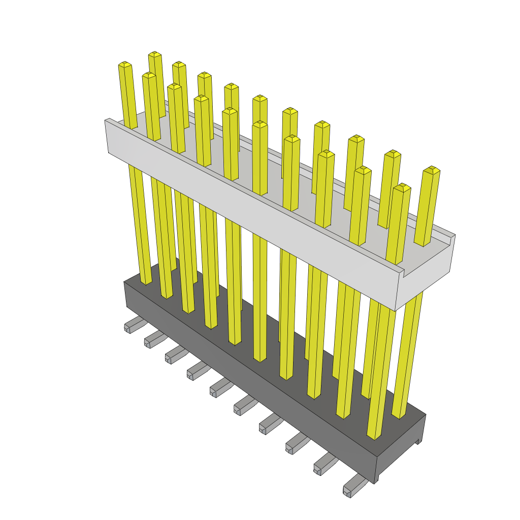 All Parts Connectors Backplane Connectors Hard Metric Connectors HW-10-11-F-D-700-SM by Samtec