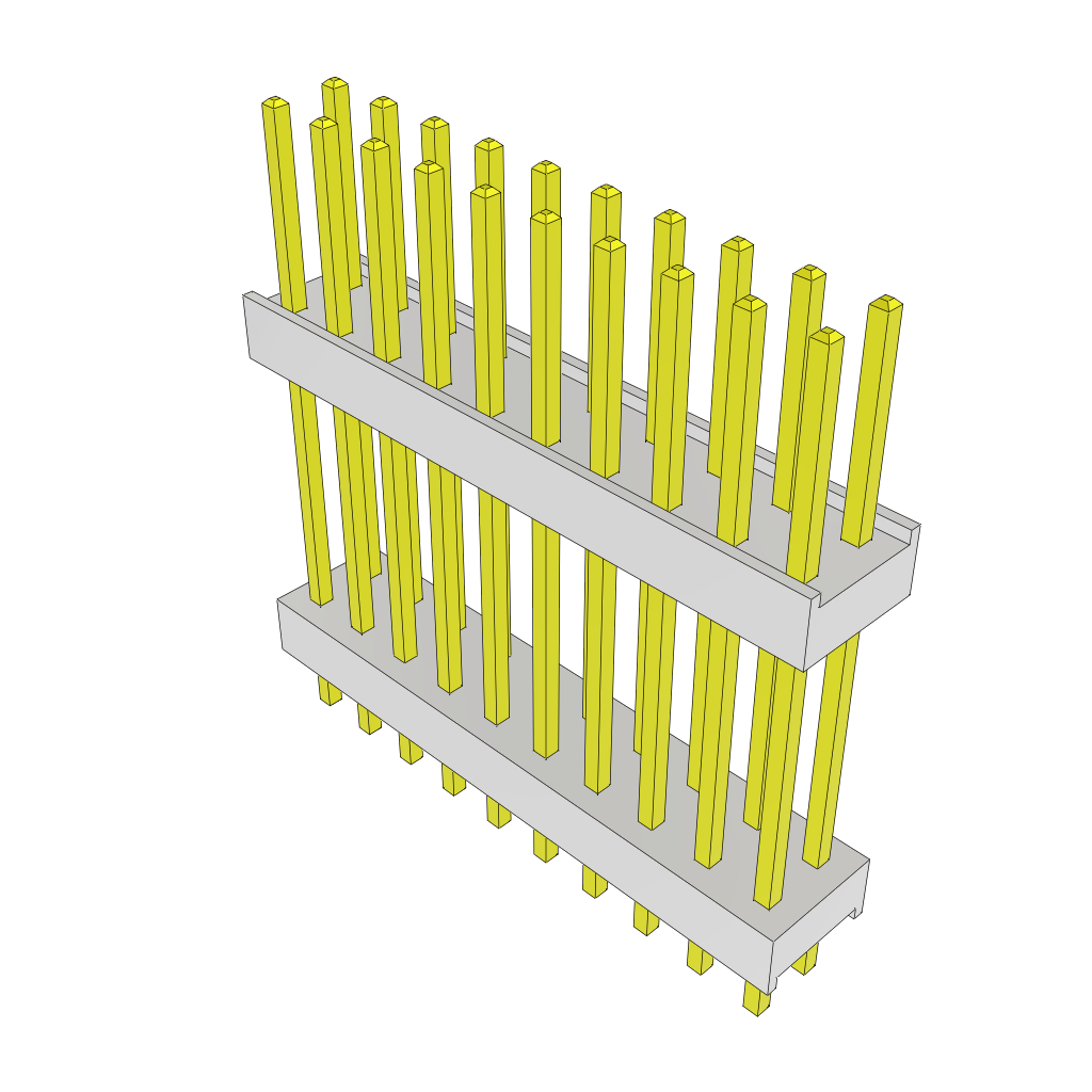 All Parts Connectors Backplane Connectors Hard Metric Connectors HW-10-12-G-D-633-112 by Samtec