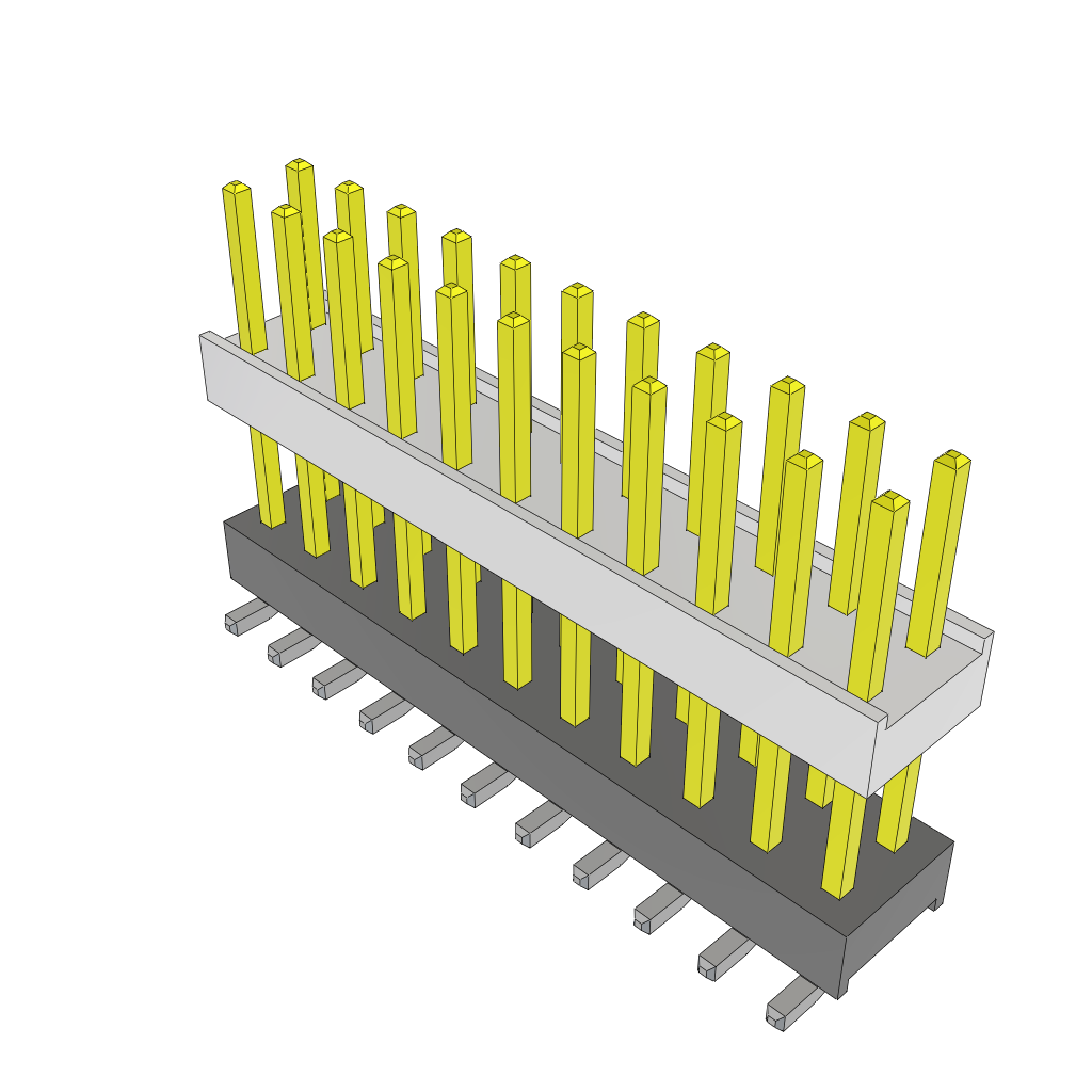 All Parts Connectors Backplane Connectors Hard Metric Connectors HW-11-09-FM-D-450-SM by Samtec