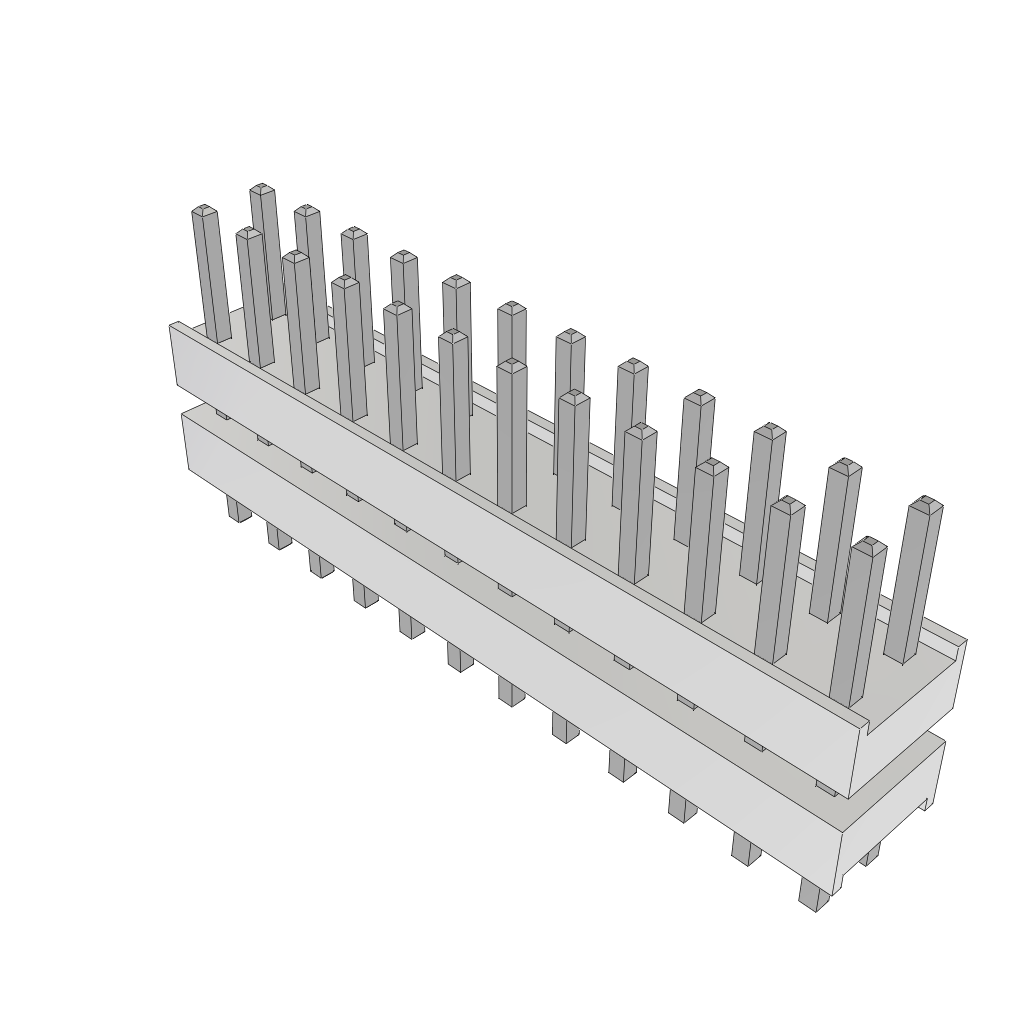 All Parts Connectors Smart Card Connectors HW-12-08-T-D-250-095 by Samtec