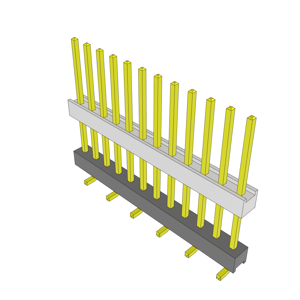All Parts Connectors Backplane Connectors Hard Metric Connectors HW-12-11-G-S-500-SM by Samtec