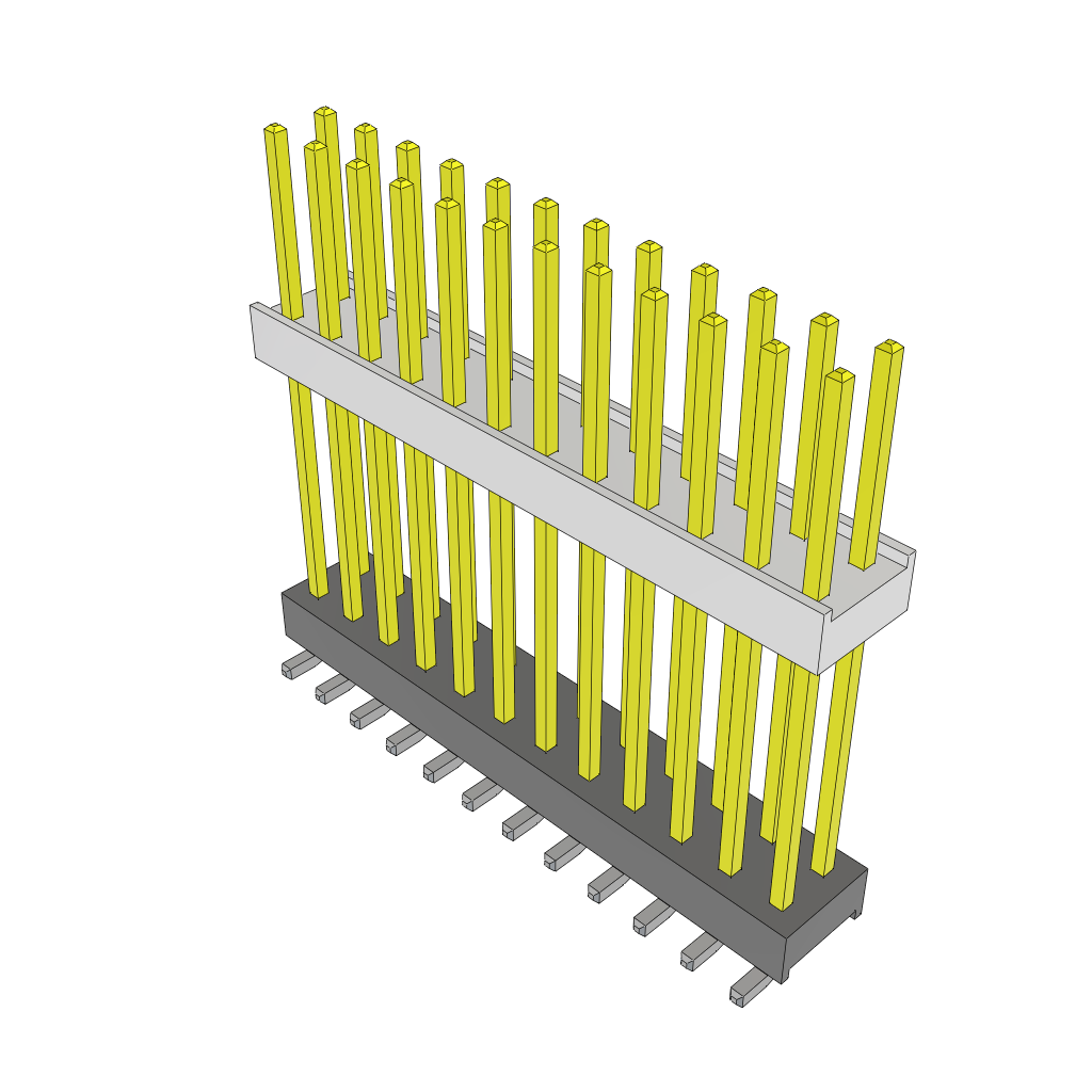 All Parts Connectors Backplane Connectors Hard Metric Connectors HW-12-20-L-D-750-SM-A by Samtec