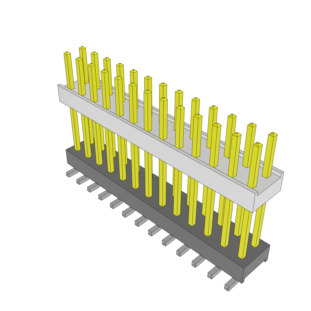 All Parts Connectors Backplane Connectors Hard Metric Connectors HW-13-10-S-D-575-SM by Samtec