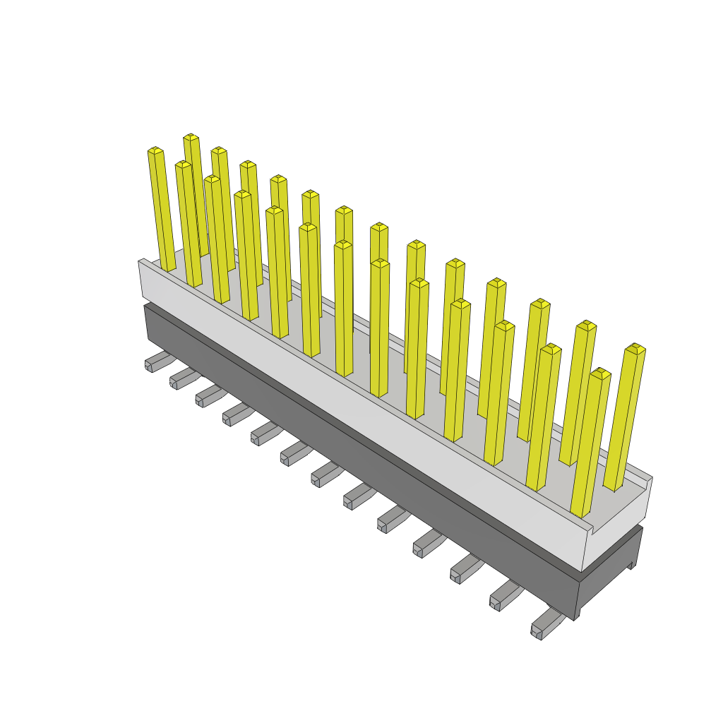 All Parts Connectors Backplane Connectors Hard Metric Connectors HW-13-15-L-D-275-SM-A by Samtec