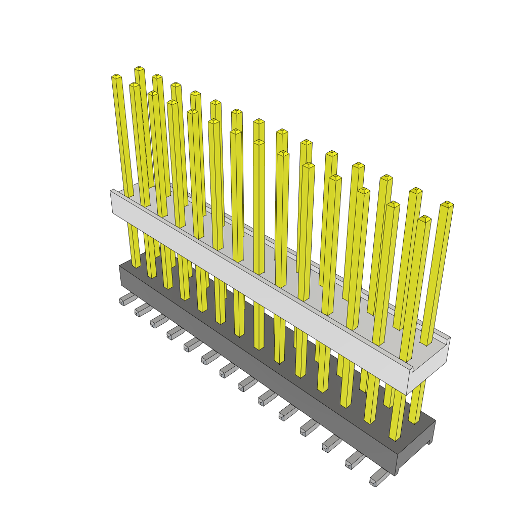 Board to Board & Mezzanine Connectors HW-14-12-L-D-500-SM by Samtec