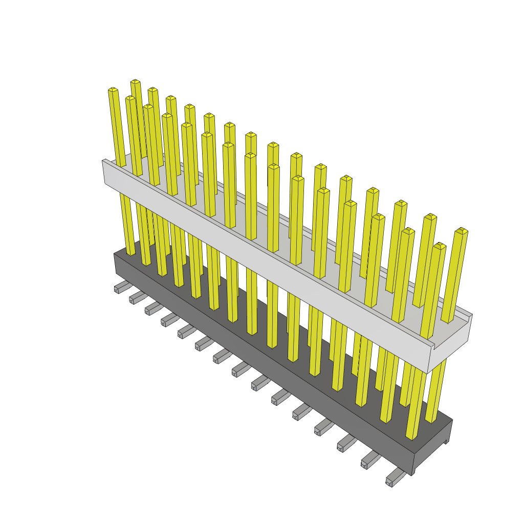 All Parts Connectors Backplane Connectors Hard Metric Connectors HW-15-11-F-D-575-SM by Samtec