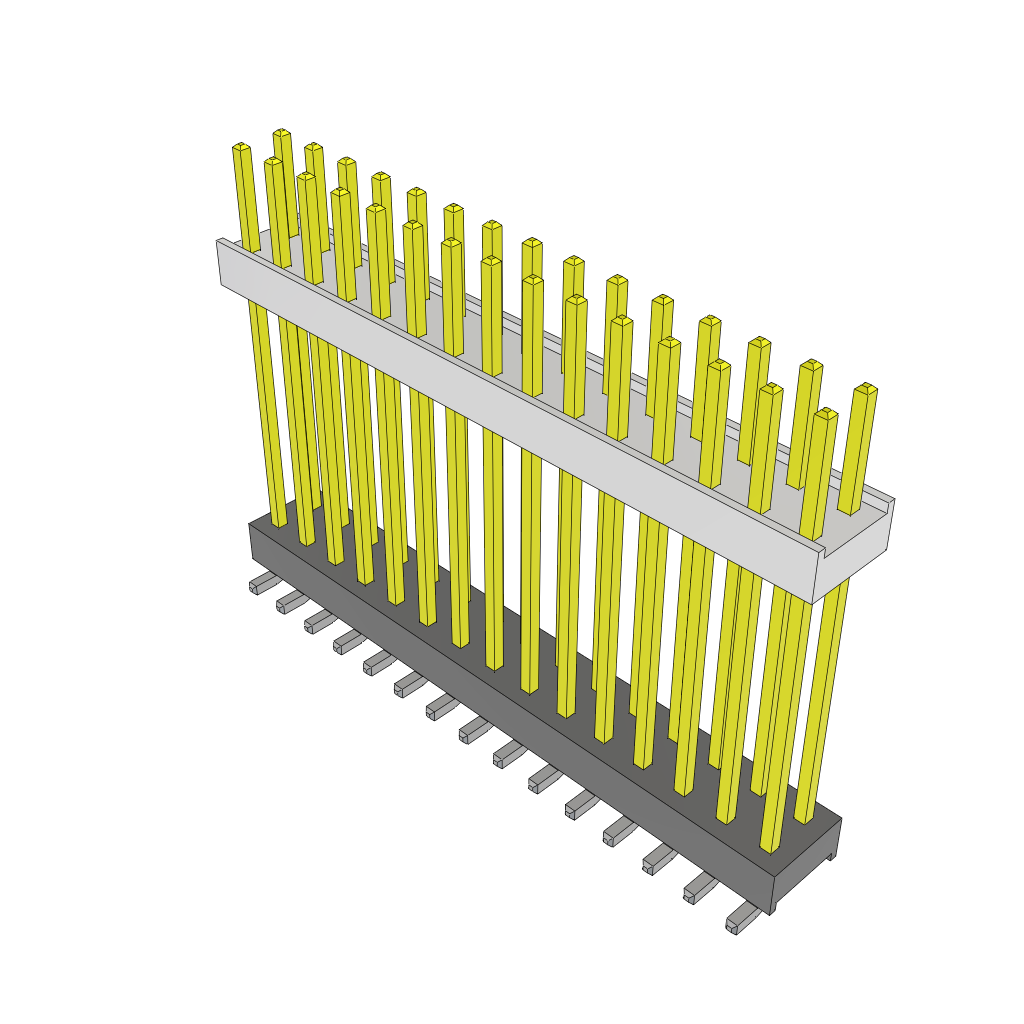 All Parts Connectors Backplane Connectors Hard Metric Connectors HW-15-20-L-D-858-SM-A by Samtec