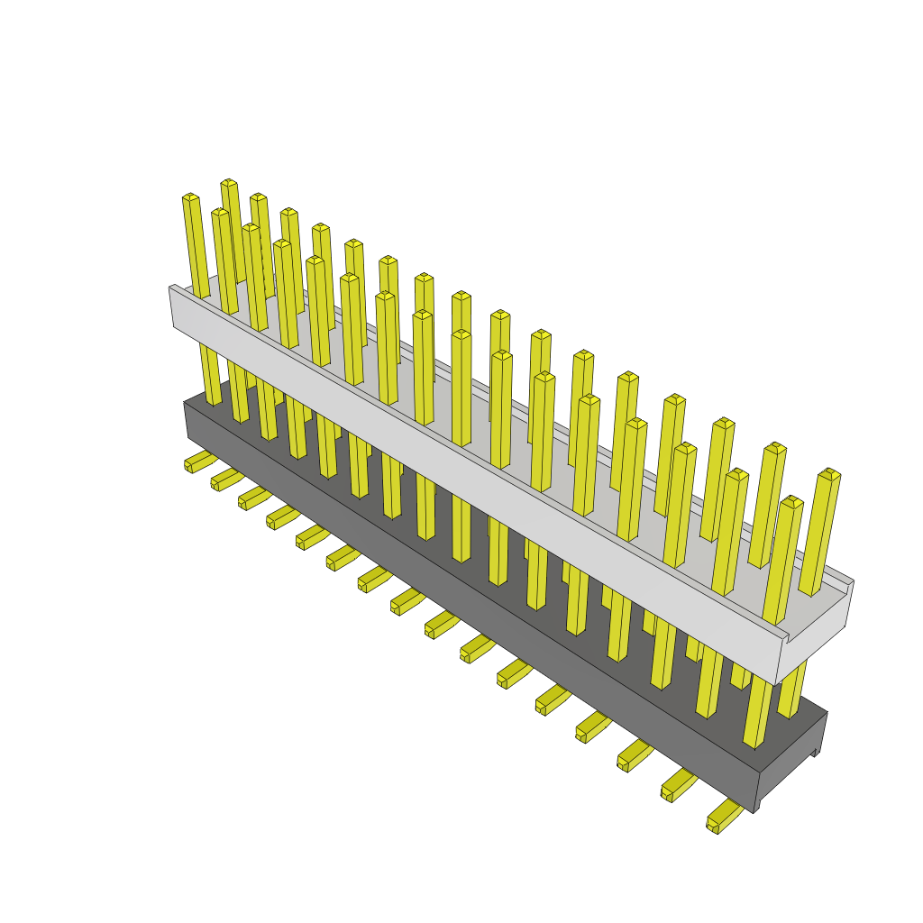 All Parts Connectors Backplane Connectors Hard Metric Connectors HW-16-09-G-D-447-SM by Samtec