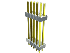 All Parts Connectors Backplane Connectors Hard Metric Connectors HW-17-08-L-D-200-055 by Samtec