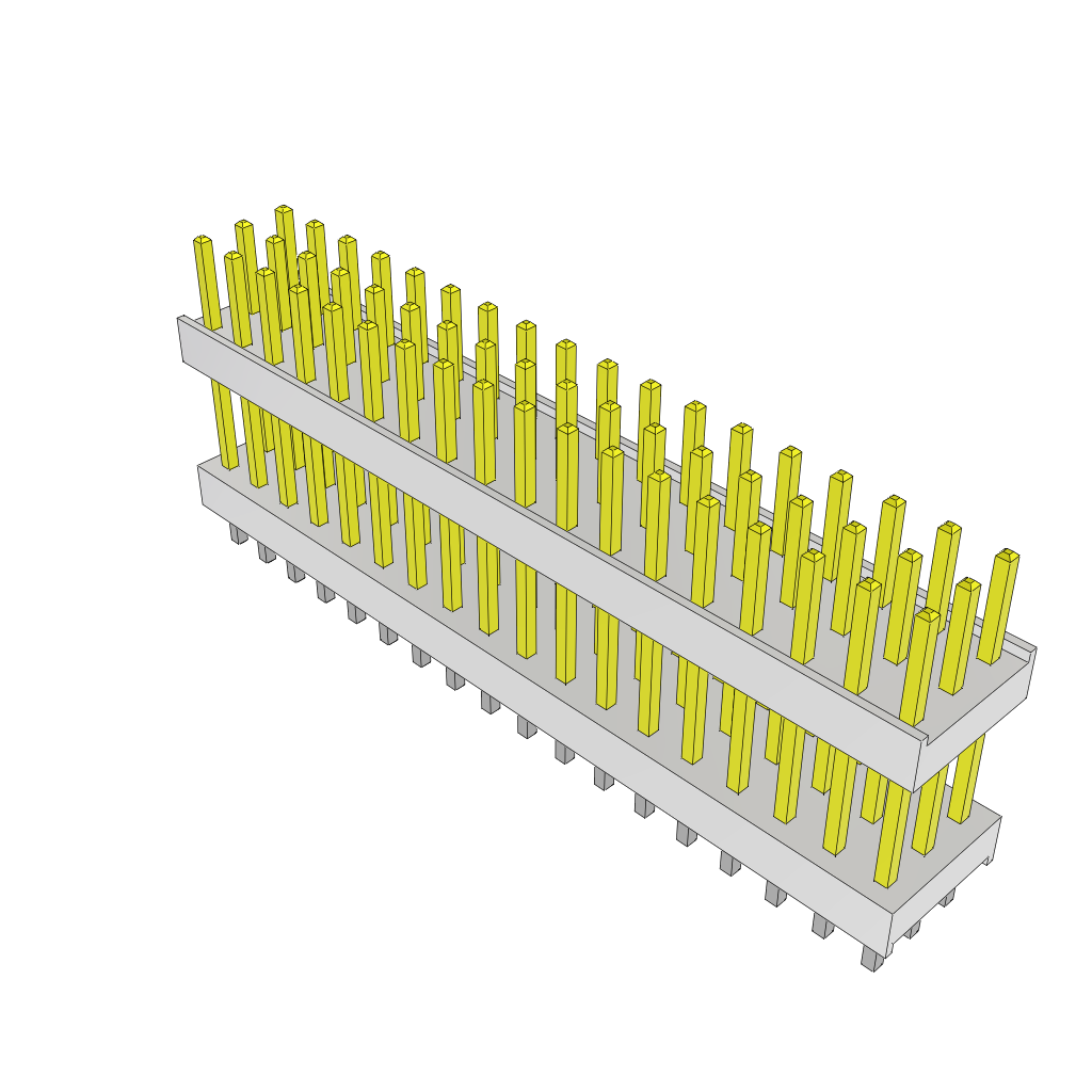 All Parts Connectors Backplane Connectors Hard Metric Connectors HW-18-09-L-T-452-100 by Samtec
