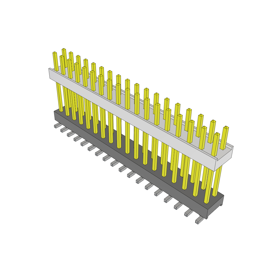 Board to Board & Mezzanine Connectors HW-18-10-L-D-605-SM-A by Samtec
