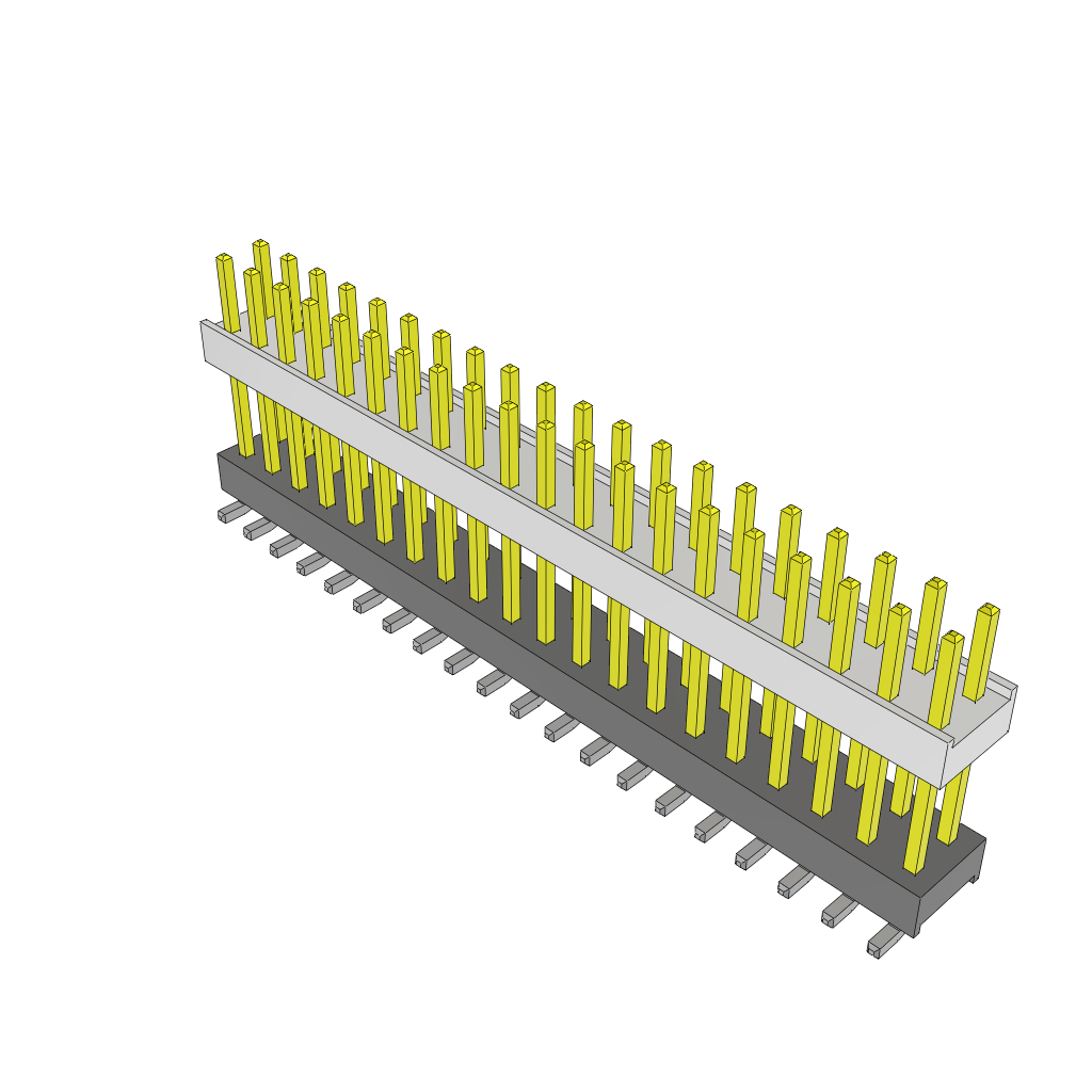 All Parts Connectors Backplane Connectors Hard Metric Connectors HW-20-09-F-D-500-SM by Samtec