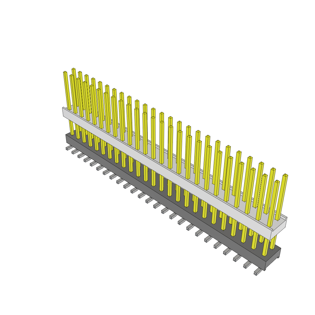 All Parts Connectors Backplane Connectors Hard Metric Connectors HW-25-11-F-D-470-SM by Samtec
