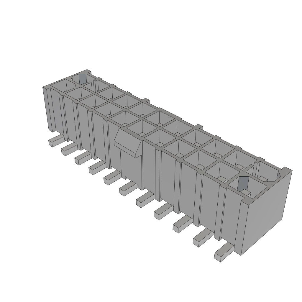 All Parts Power Products Batteries and Accessories Accessories Battery Housings-Cradles IPBT-111-H2-T-D-K by Samtec