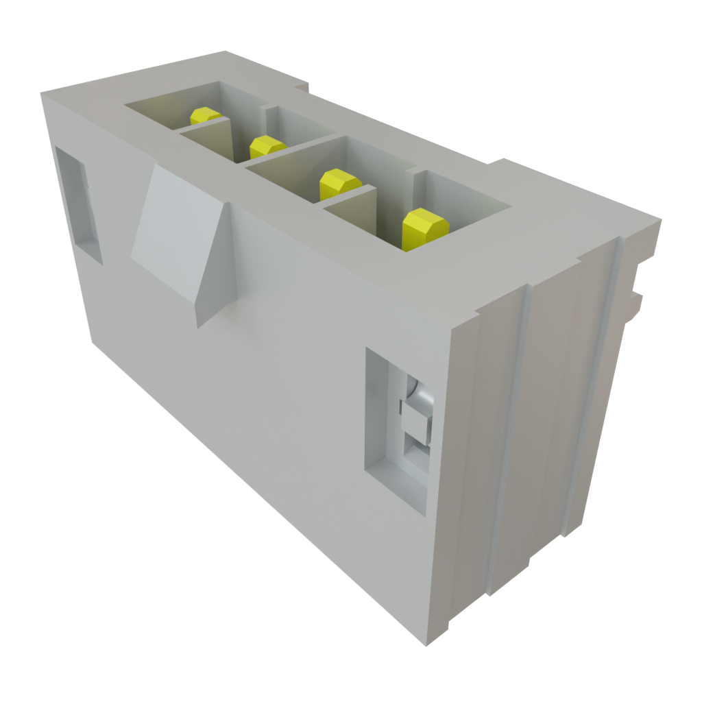 All Parts Power Products Batteries and Accessories Accessories Battery Housings-Cradles IPL1-104-02-L-SH-K by Samtec