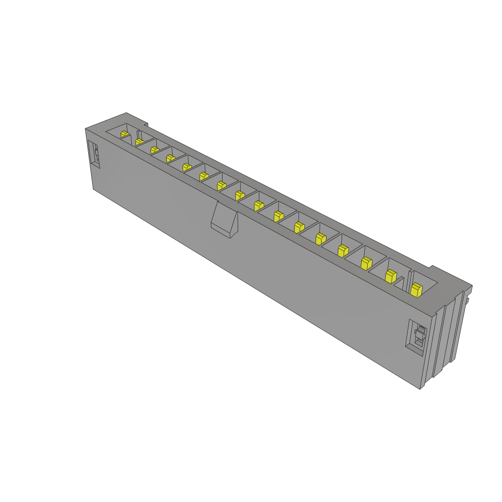 All Parts Power Products Batteries and Accessories Accessories Battery Housings-Cradles IPL1-116-02-L-SH-K-TR by Samtec