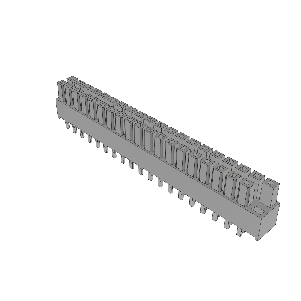 All Parts Connectors PC Board Board to Board IPS1-120-01-S-D-PL by Samtec