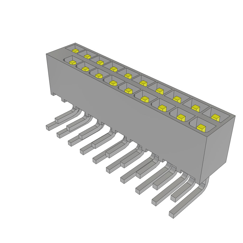 All Parts Connectors PC Board Board to Board IPT1-110-01-S-D-RA-PL by Samtec