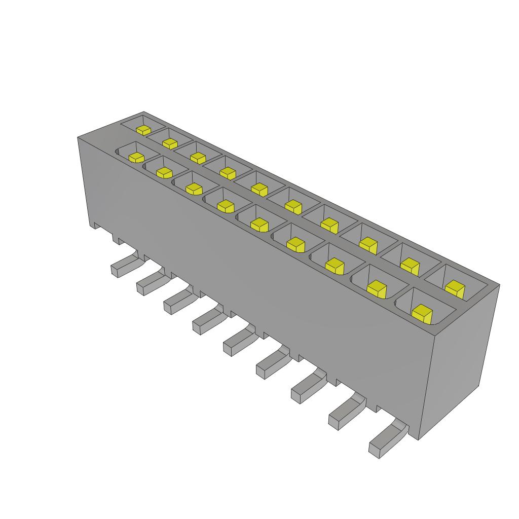 All Parts Connectors PC Board Board to Board IPT1-110-01-S-D-VS-PL by Samtec