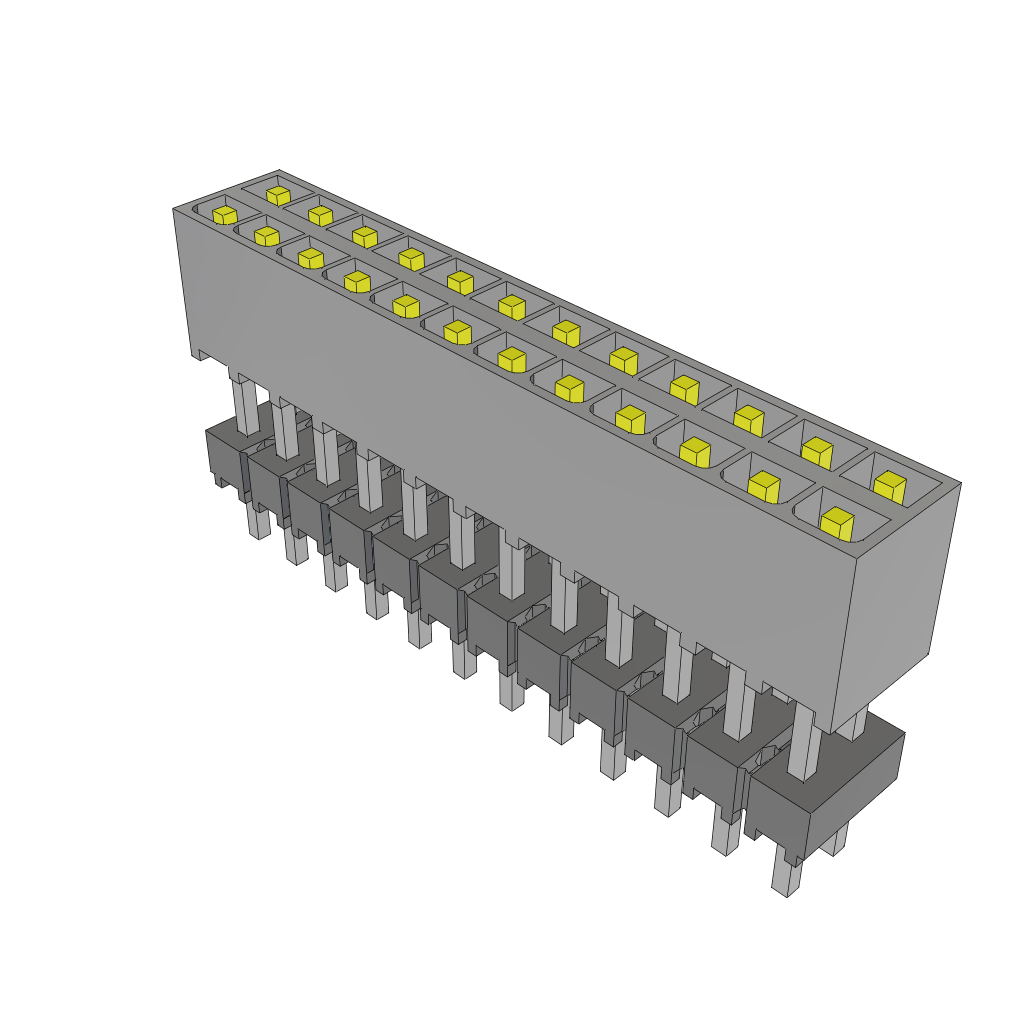 All Parts Connectors PC Board Board to Board IPT1-112-04-L-D by Samtec