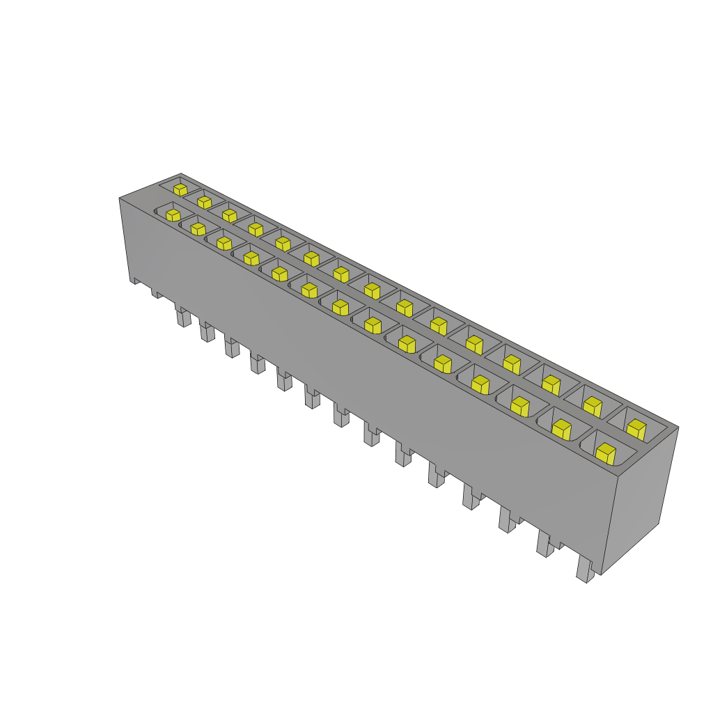 All Parts Connectors PC Board Board to Board IPT1-115-01-L-D-PL by Samtec