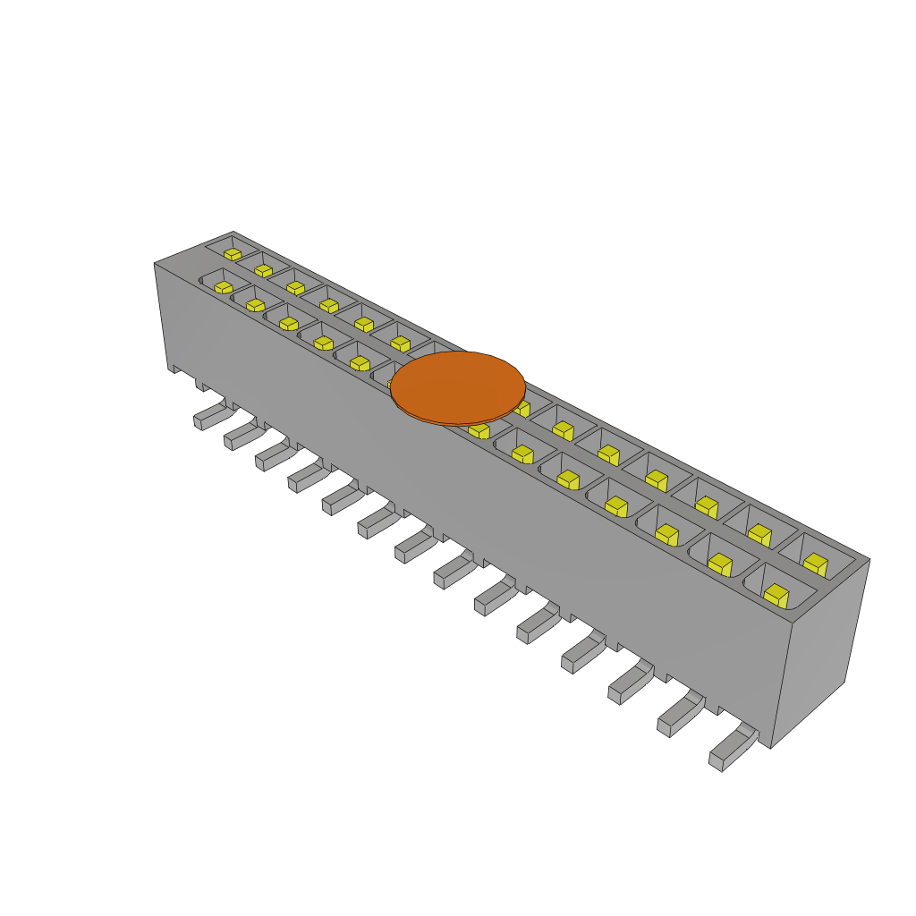 All Parts Connectors PC Board Board to Board IPT1-115-01-S-D-VS-PL-K by Samtec