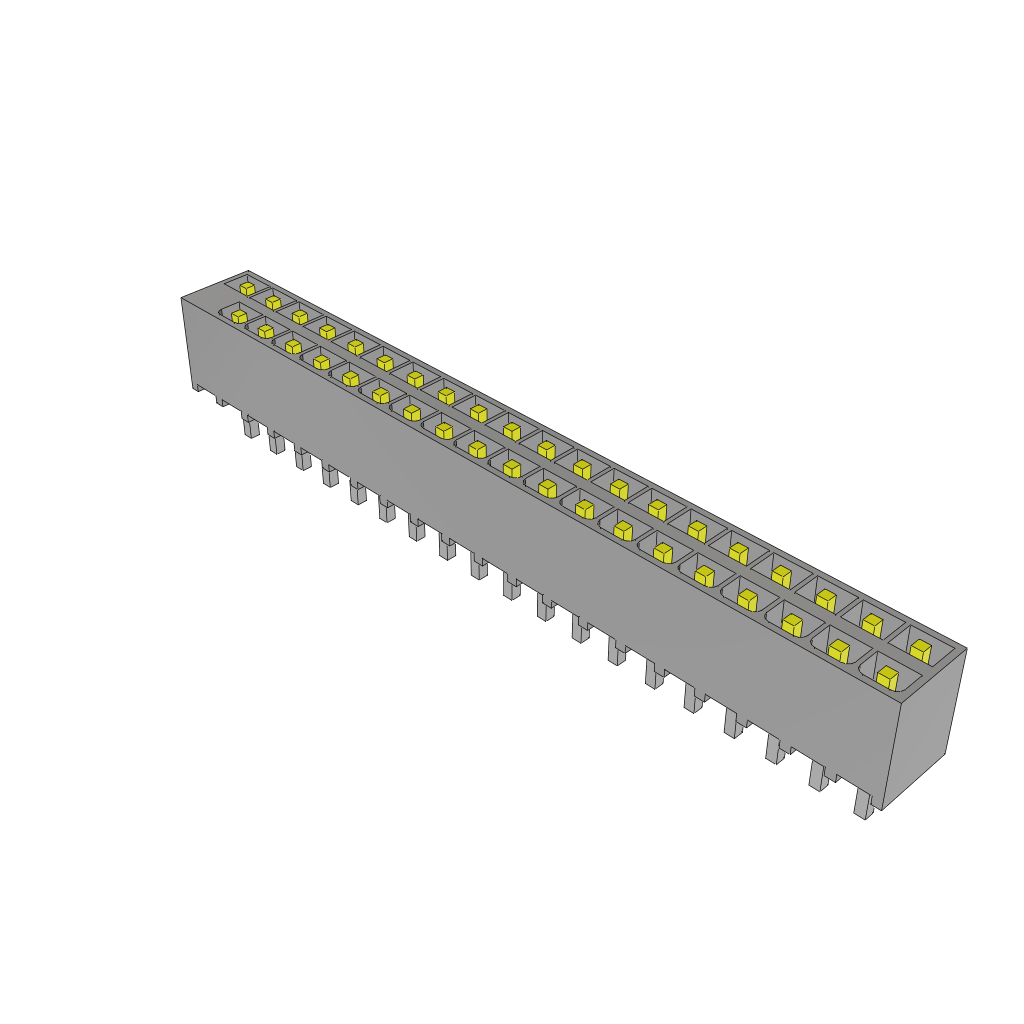 All Parts Connectors PC Board Board to Board IPT1-120-01-S-D-PL by Samtec