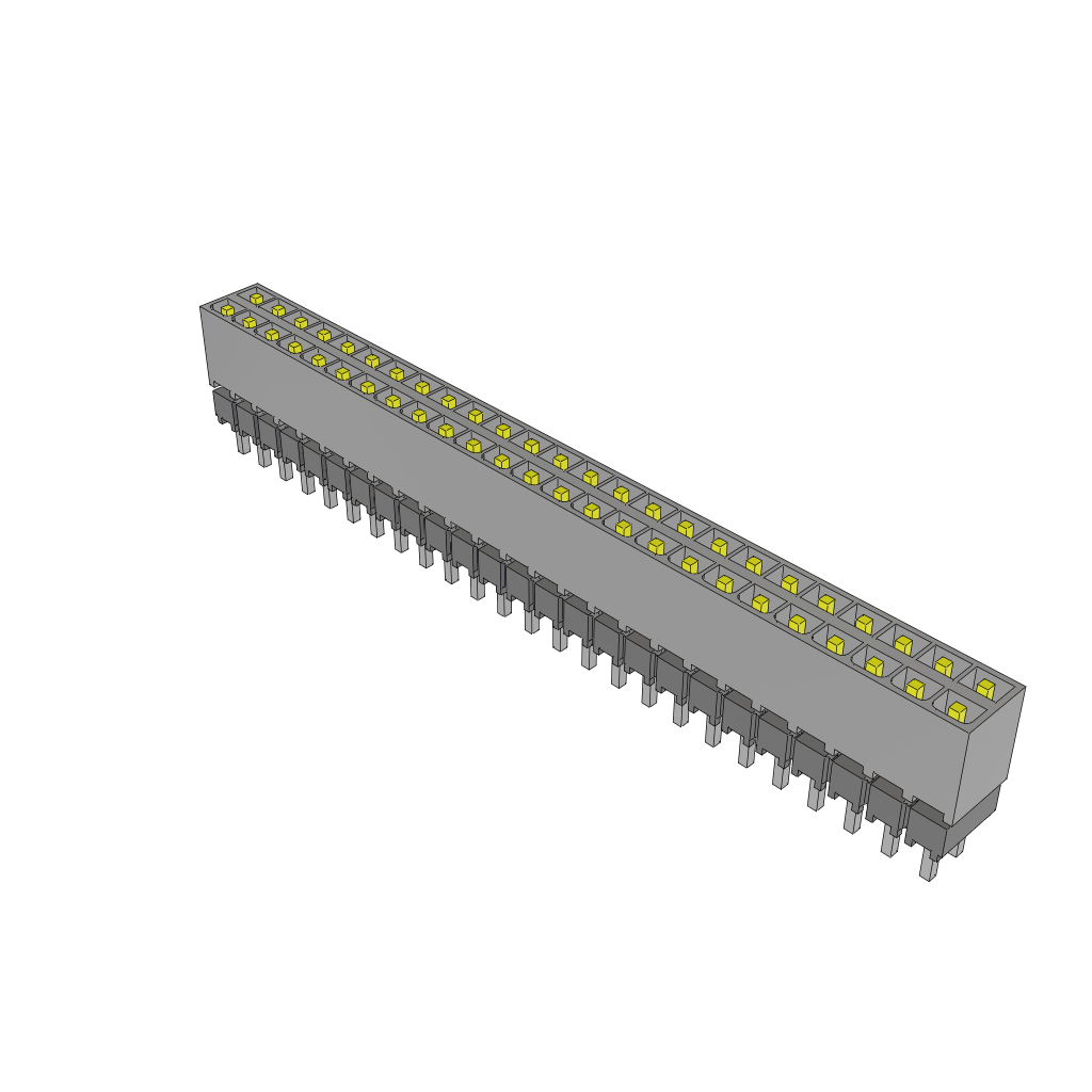 All Parts Connectors PC Board Board to Board IPT1-125-02-S-D by Samtec