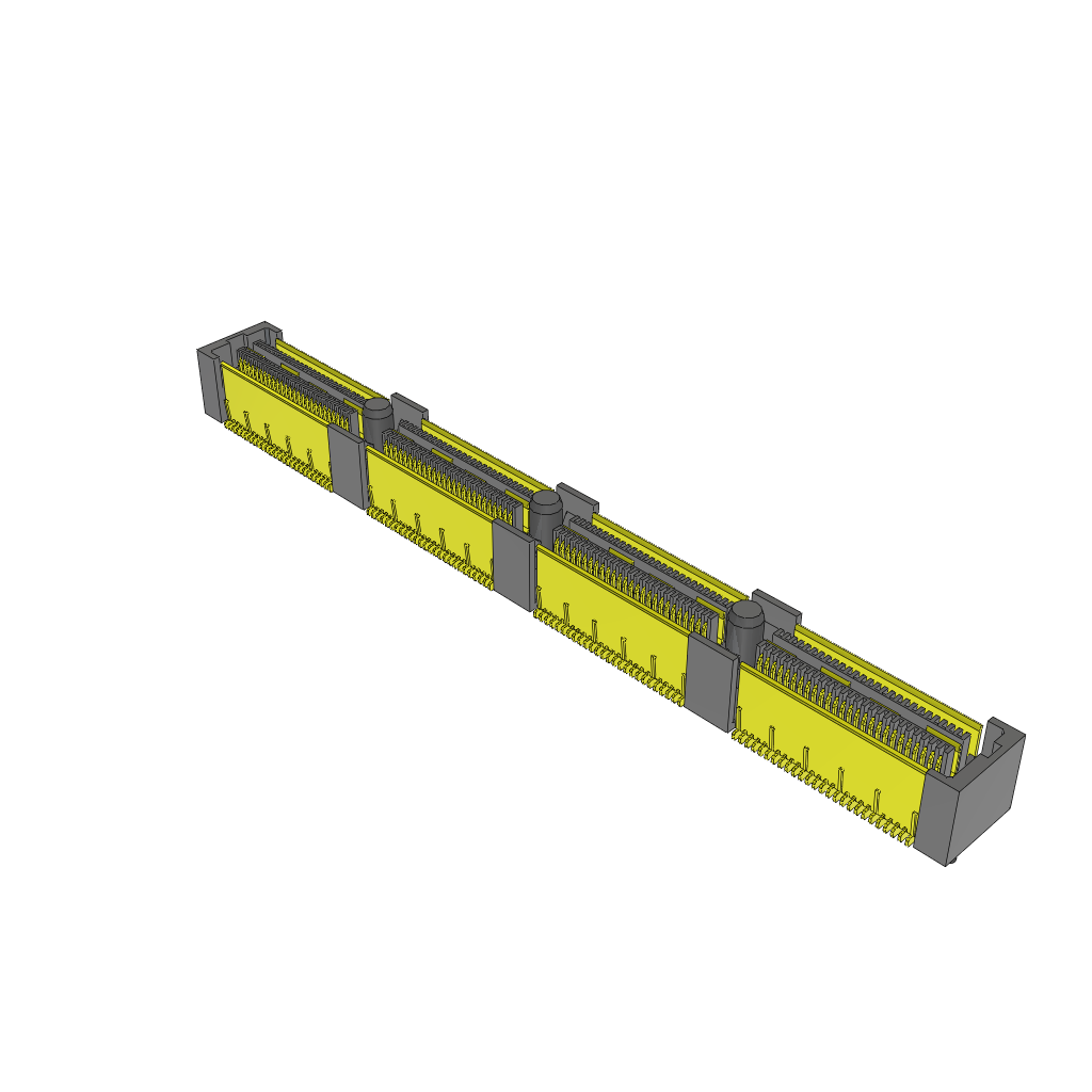 All Parts Connectors Power and Signal connectors QFSS-104-04.25-L-D-A by Samtec