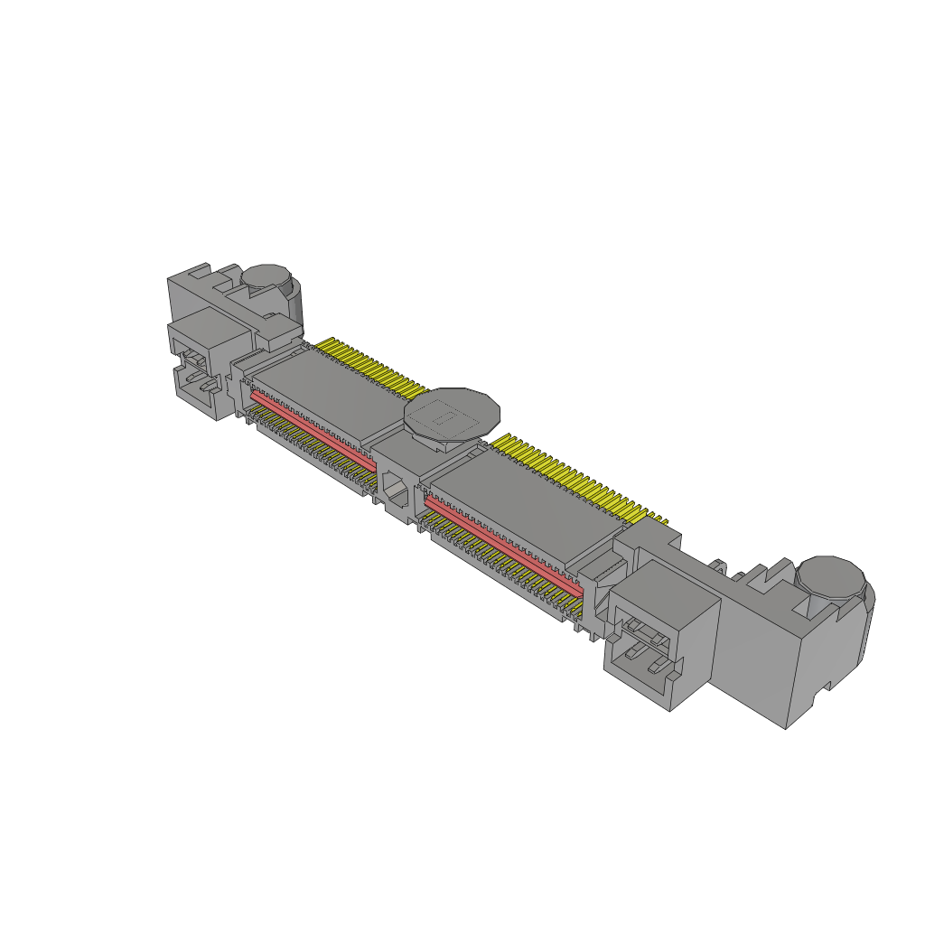 All Parts Connectors Power and Signal connectors QMS-052-01-SL-D-RA-PC4-K-TR by Samtec