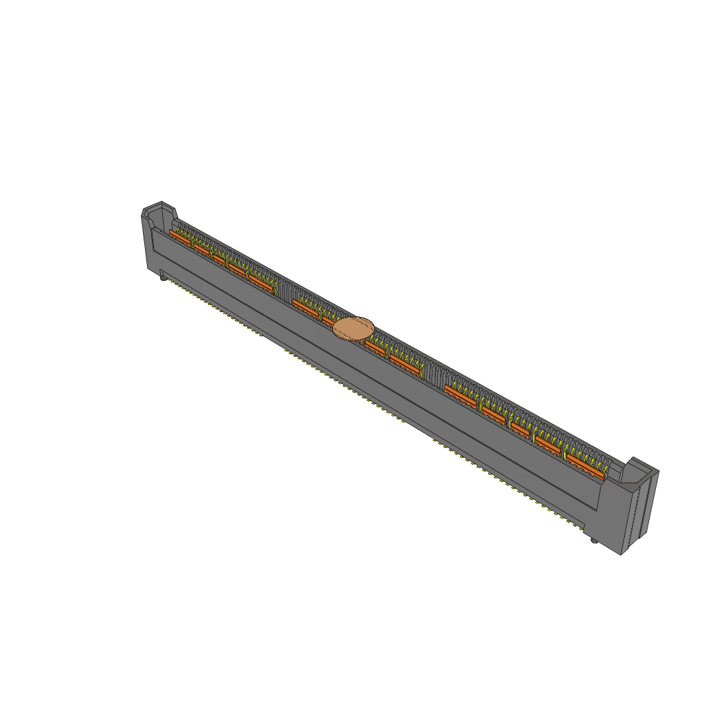 All Parts Connectors rugged connector QRF8-078-07.0-L-D-A-GP-K by Samtec