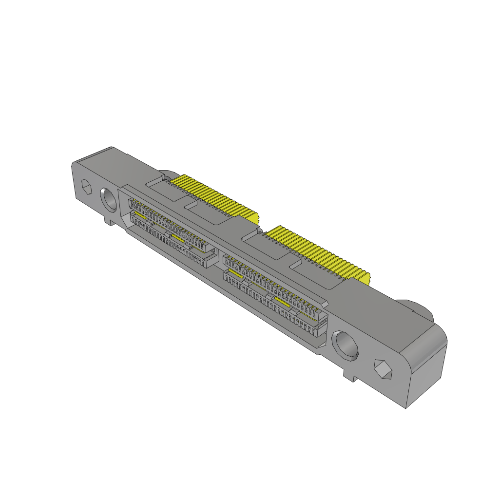 All Parts Connectors rugged connector QSS-050-01-L-D-RA-WT-MTI by Samtec