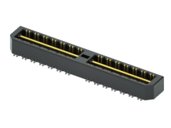 All Parts Connectors rugged connector QTE-042-01-H-D-DP-A-TR by Samtec