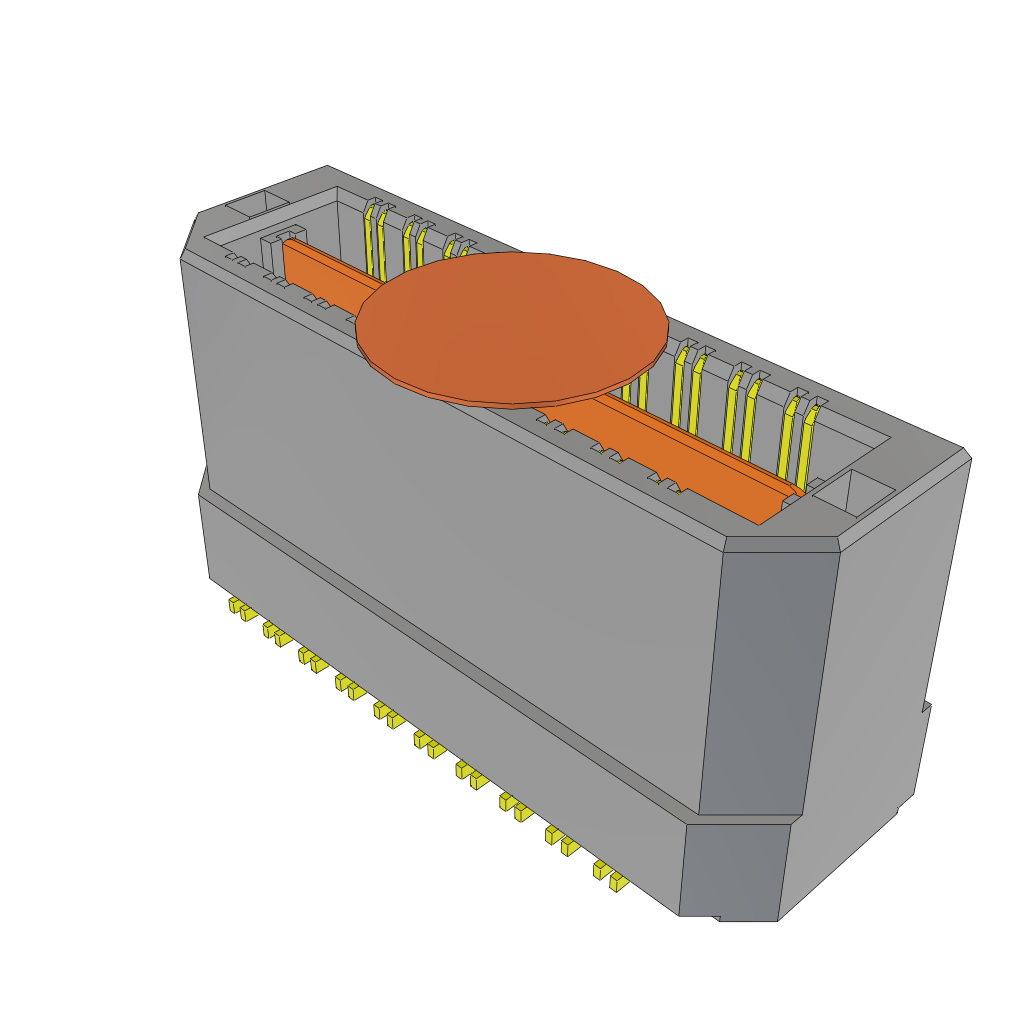 All Parts Connectors rugged connector QTH-020-03-C-D-DP-K by Samtec