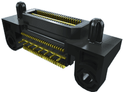 All Parts Connectors rugged connector QTS-048-01-H-D-DP-RA-WT by Samtec