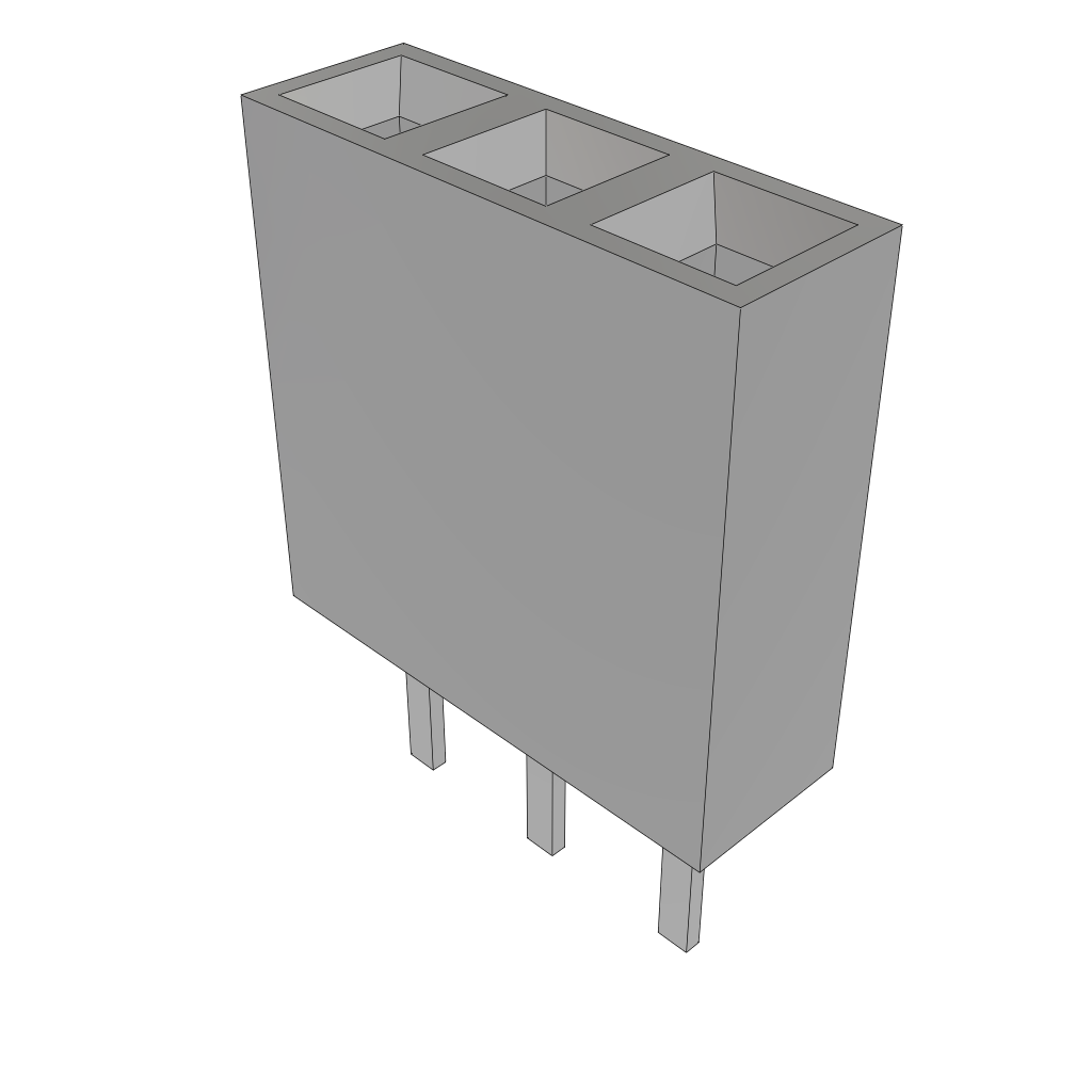 All Parts Connectors rugged connector BCS-103-SM-S-TE by Samtec
