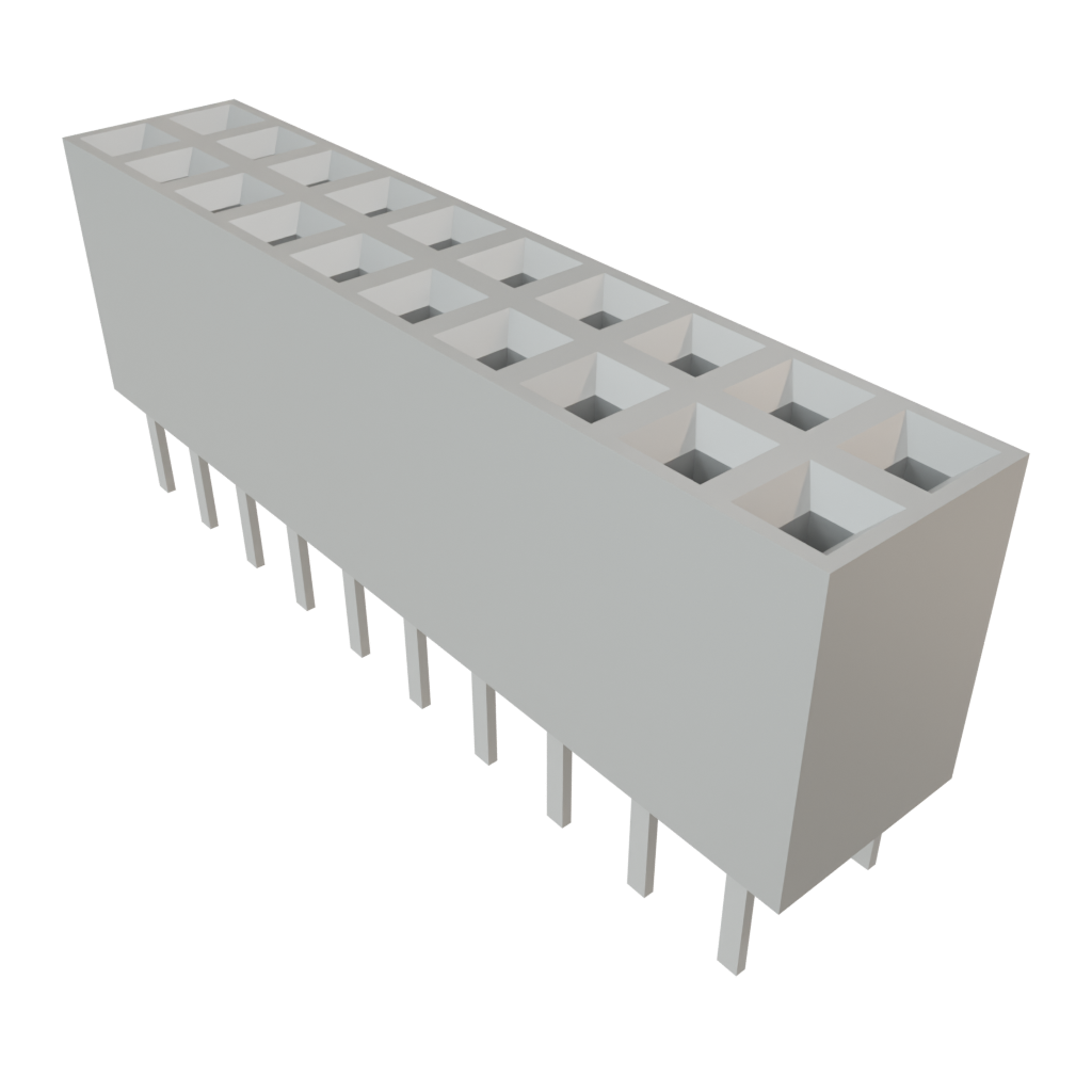 All Parts Connectors rugged connector BCS-110-L-D-DE by Samtec