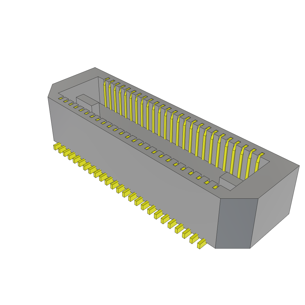 All Parts Connectors rugged connector BTS-025-01-L-D-A by Samtec Inc.