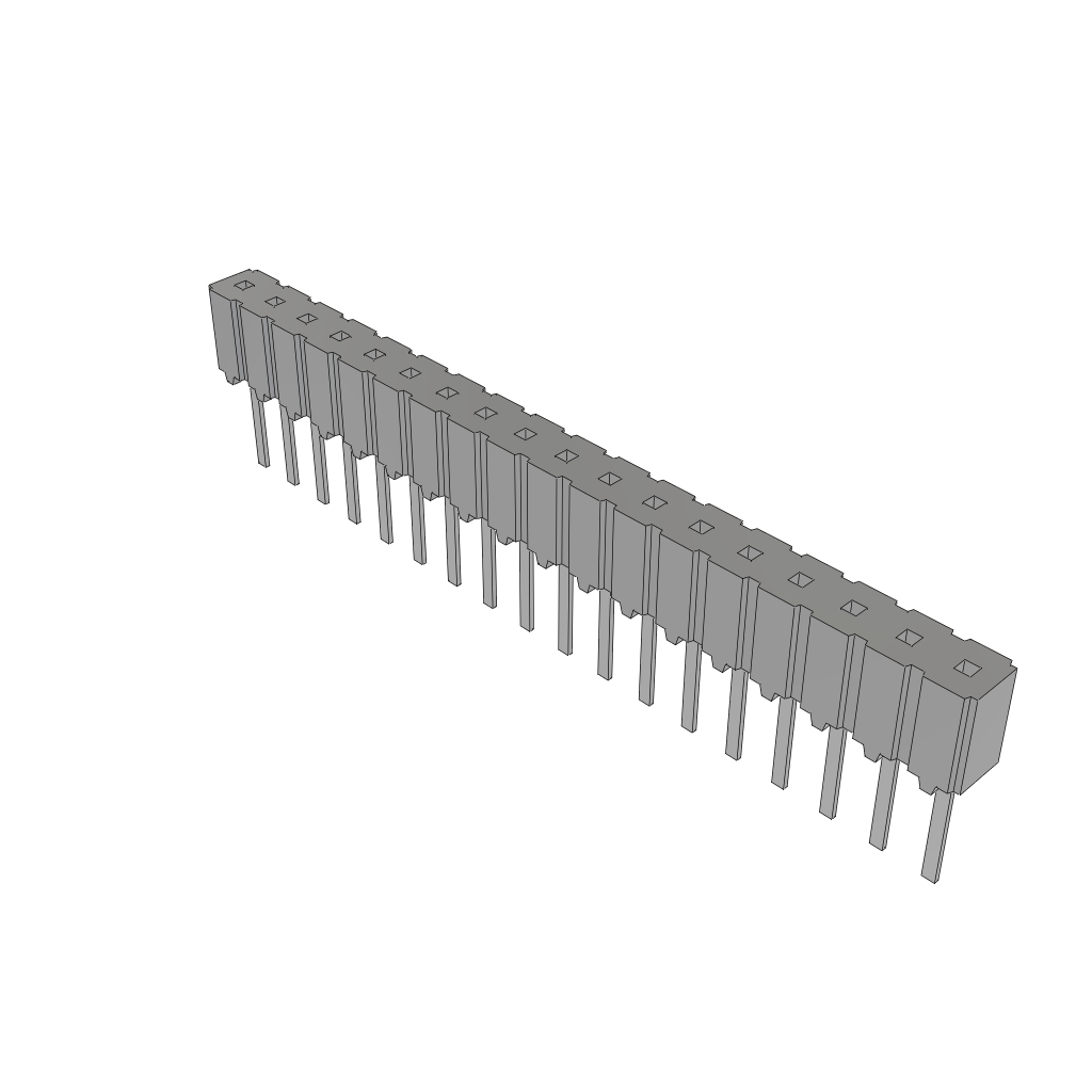 All Parts Power Products Batteries and Accessories Accessories Battery Housings-Cradles CES-118-02-L-S by Samtec