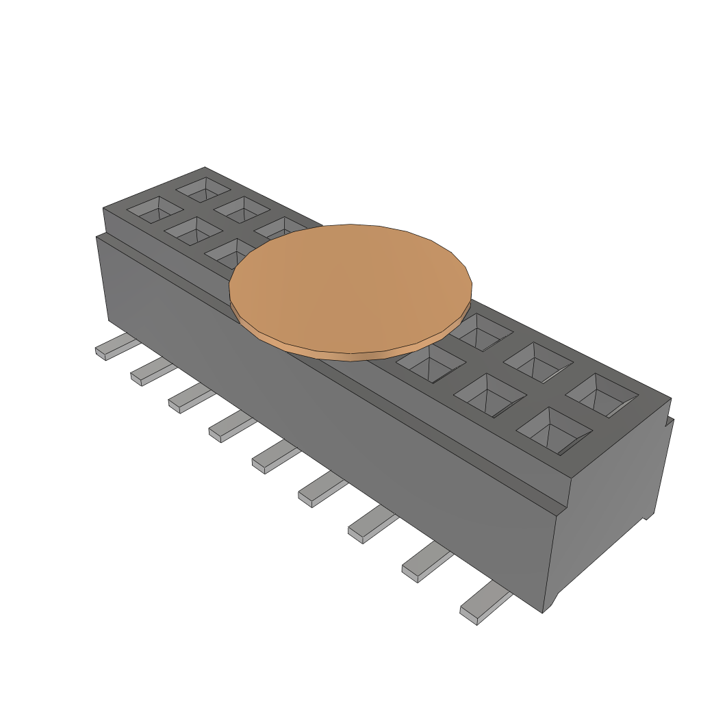 CLM-109-02-L-D-K by Samtec