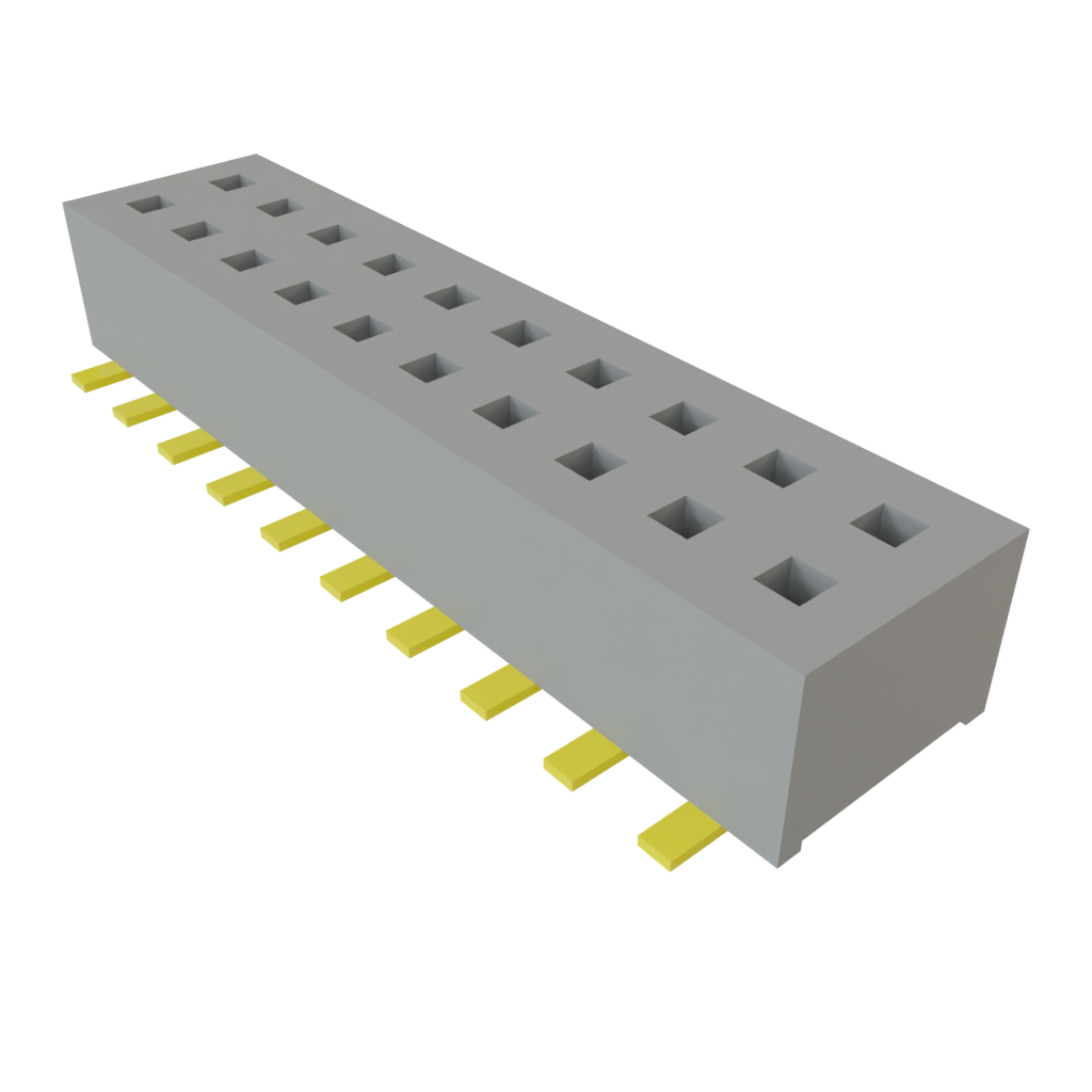 All Parts Connectors rugged connector CLP-110-02-G-D-TR by Samtec