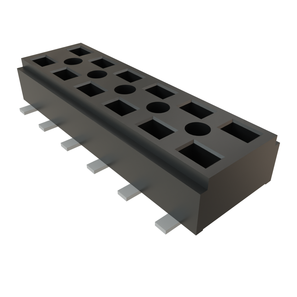 All Parts Connectors rugged connector CLT-106-02-F-D-BE-A by Samtec