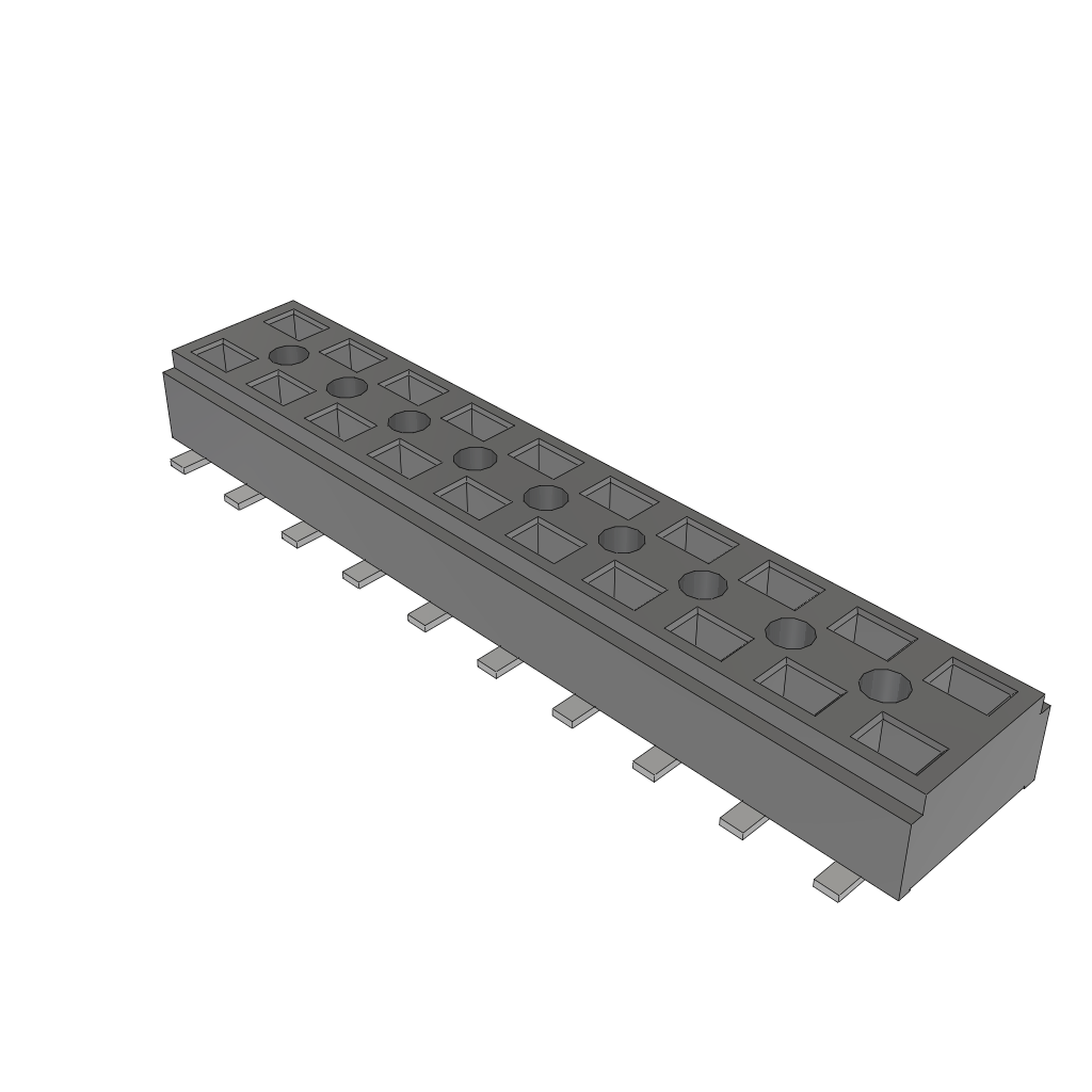 All Parts Connectors rugged connector CLT-110-02-S-D-BE by Samtec