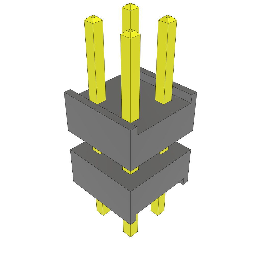 All Parts Connectors Backplane Connectors Hard Metric Connectors DW-02-08-F-D-255 by Samtec
