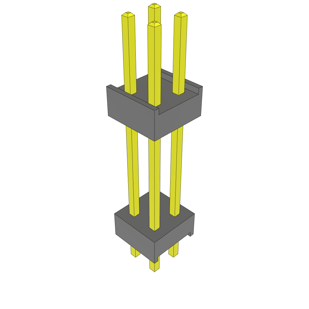All Parts Connectors Backplane Connectors Hard Metric Connectors DW-02-11-L-D-600 by Samtec