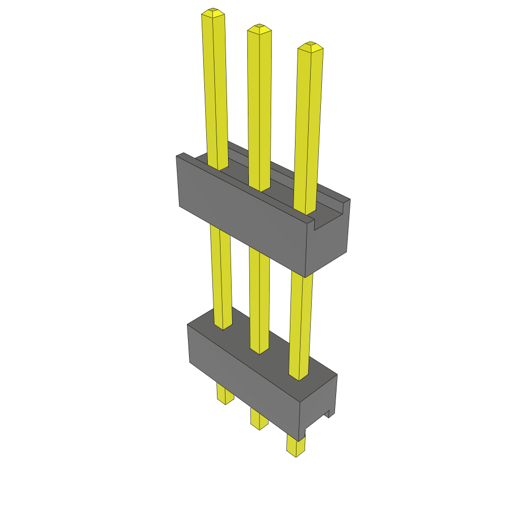 All Parts Connectors Backplane Connectors Hard Metric Connectors DW-03-10-T-S-470 by Samtec