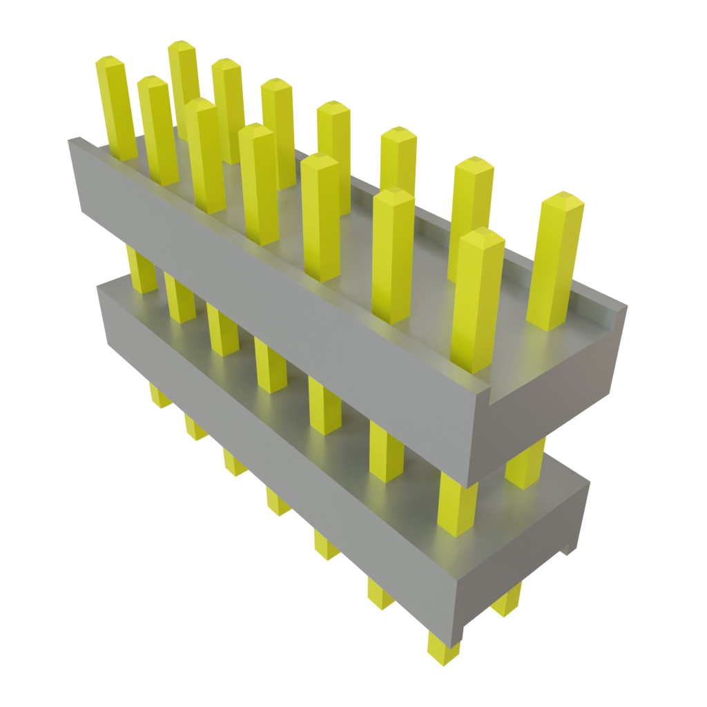 All Parts Connectors Backplane Connectors Hard Metric Connectors DW-07-08-G-D-315 by Samtec