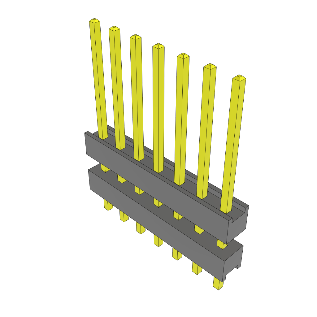 Board to Board & Mezzanine Connectors DW-07-10-G-S-275 by Samtec