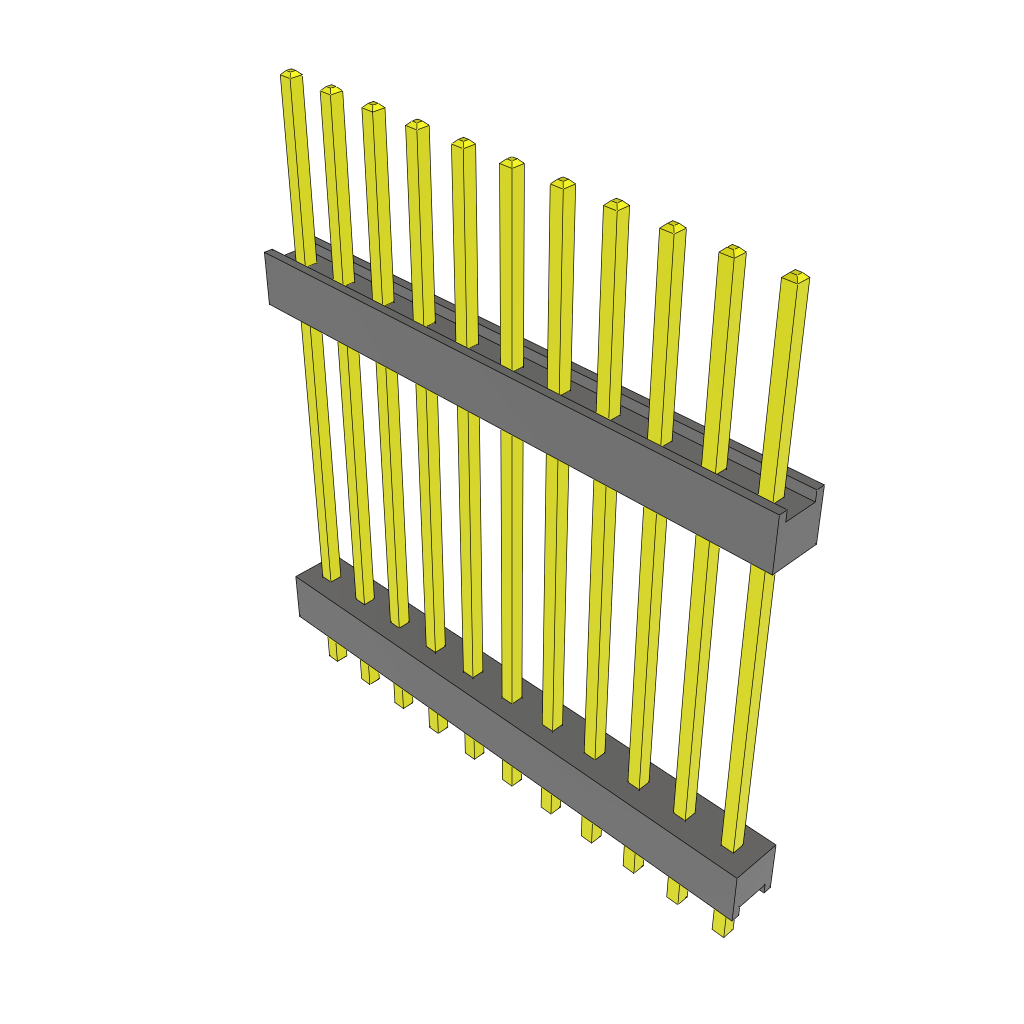 All Parts Connectors Backplane Connectors Hard Metric Connectors DW-11-13-F-S-800 by Samtec