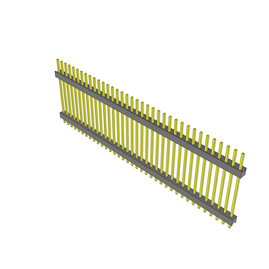 All Parts Connectors Backplane Connectors Hard Metric Connectors DW-36-13-T-S-900 by Samtec